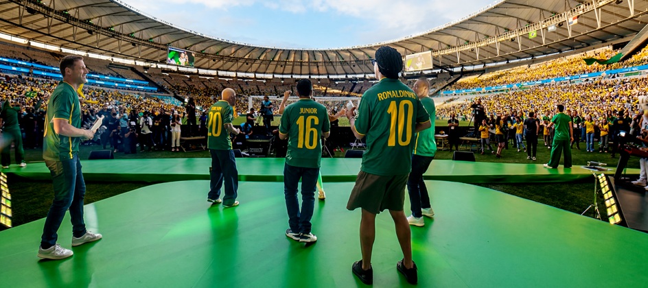 Brazil legends headline Maracanã fan activation